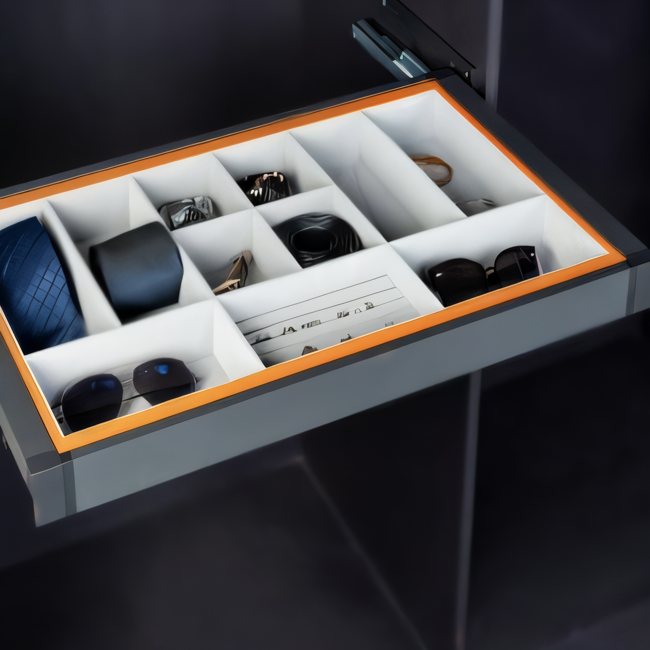 Soft Close Jewelry Organizer Drawer