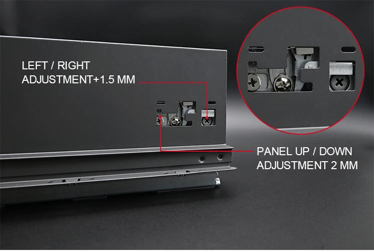 Tandem Box Soft Close Drawer Slide