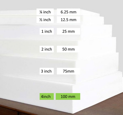 Upholstery Foam Sheet 4 inch