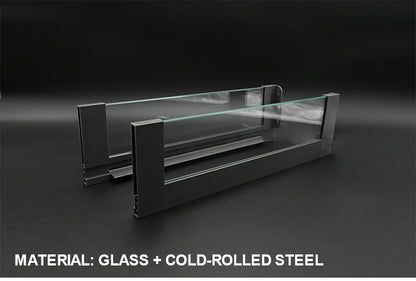 Slim Tandem Drawer Box with LED Light Glass (DS015)